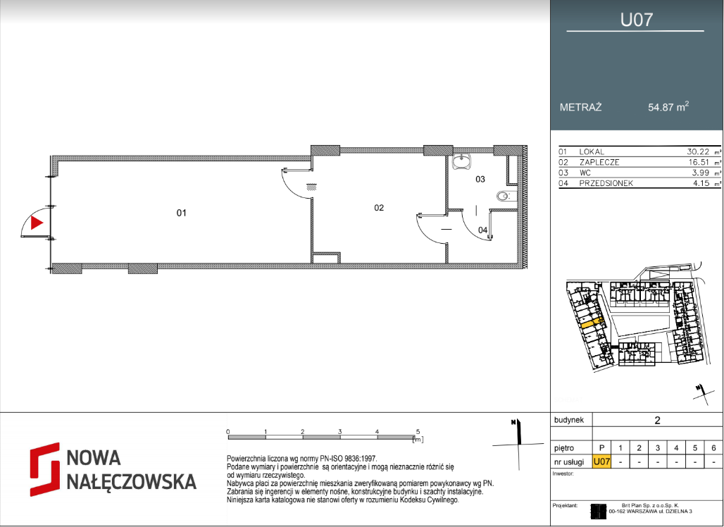 Lokal usługowy numer U07