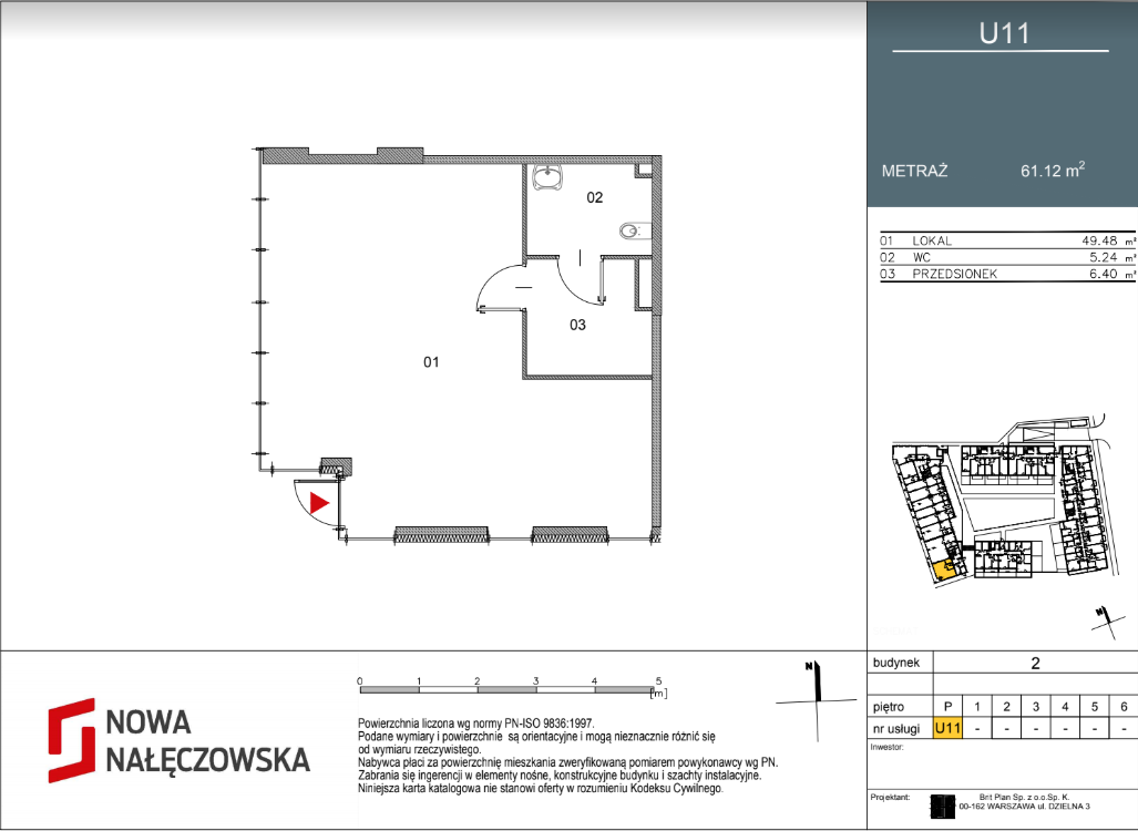 Lokal usługowy numer U11