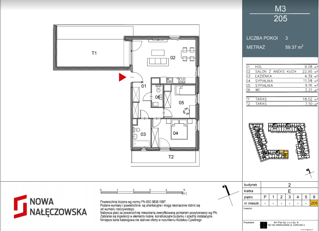 Mieszkanie numer 205